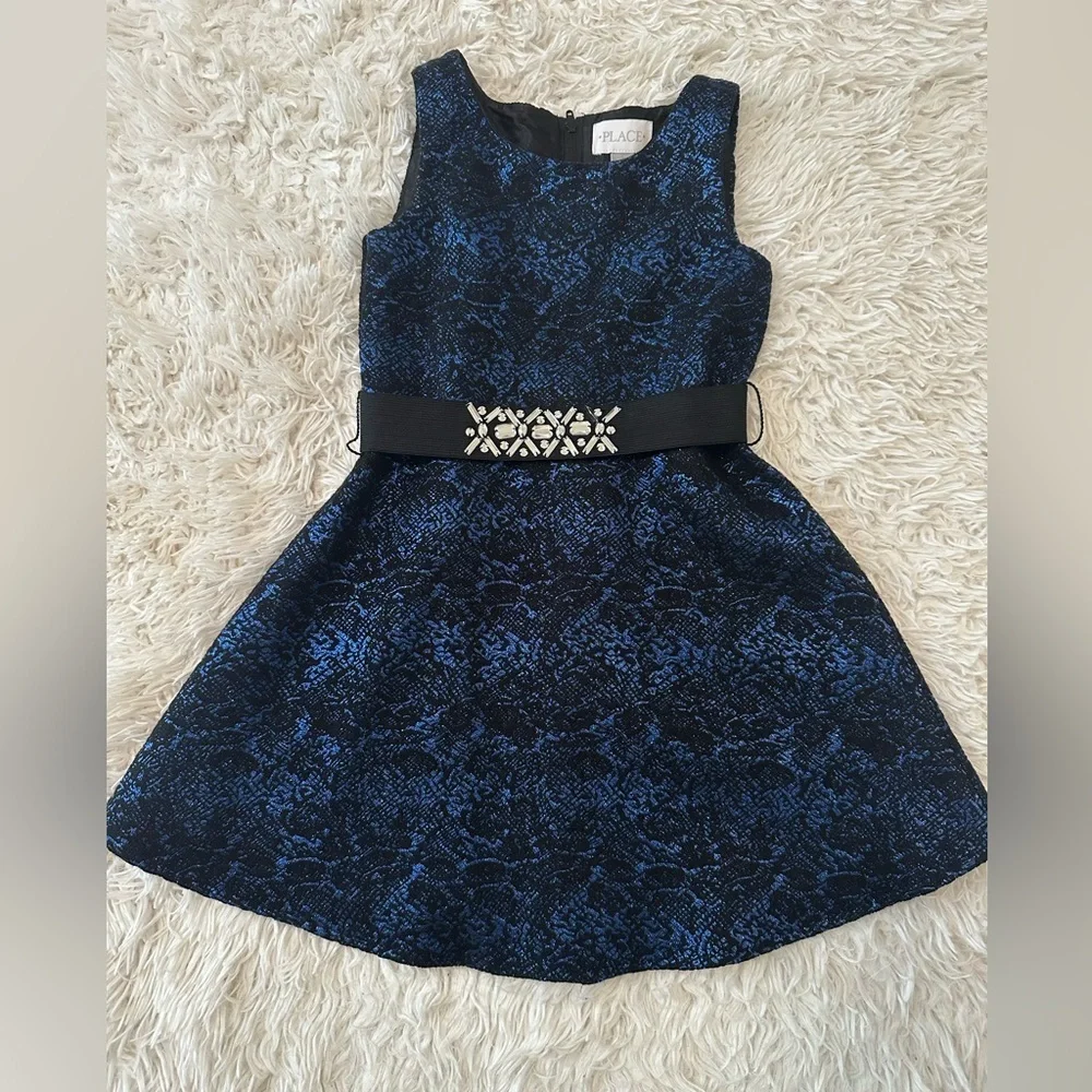 The Children's Place Blue Fit and Flare Cocktail Dress 👗